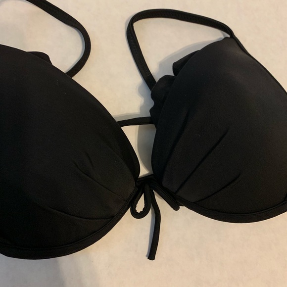Victoria’s Secret Fabulous Swimsuit 32B/Medium BLK - Picture 2 of 4